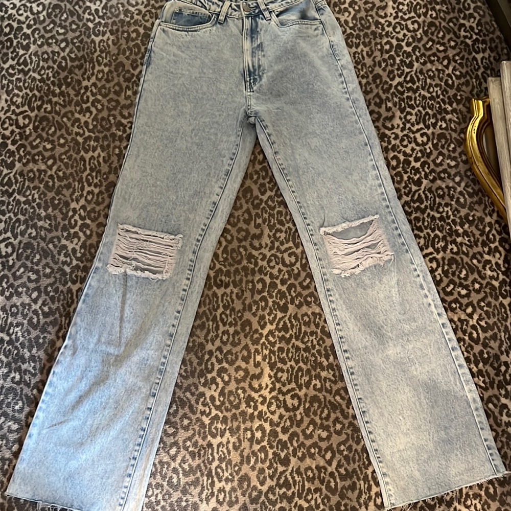 HIGH RISE DAD RIGID DENIM JEAN